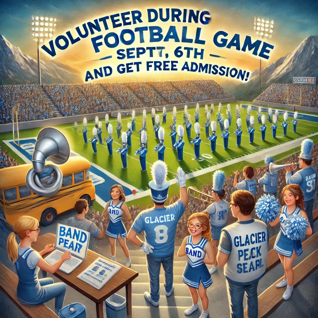 Volunteer during Football Game Sept. 6th (and get free admission) Invite